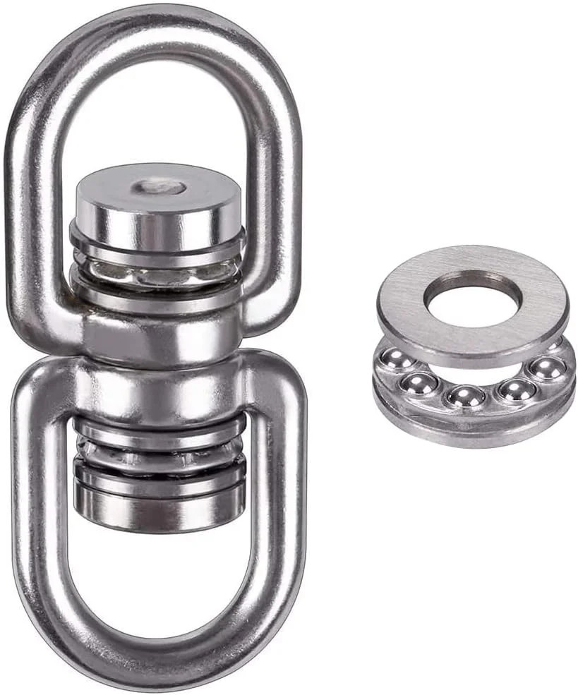 SELEWARE Heavy Duty Bearing Swing Swivel, 360° Rotation Hanging Accessory | Quie