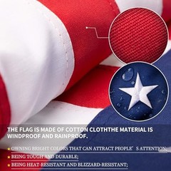 American Flag 3x5FT Outdoor Heavy Duty for High Wind Areas – USAFLAG3X5FT-01