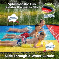 XL 20Ft Premium Slip and Slide with 3 Bodyboards, Heavy Duty Water Slide-