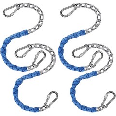 BeneLabel 4-Pack 65″ Stainless Steel Swing Chains with 4-pack