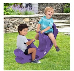 Simplay3 Rock and Roll Teeter Totter Seesaw – Rocking Fun for Two Toddlers