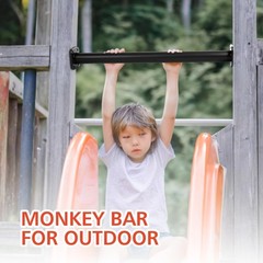 6 Pcs 16.5″ Black Outdoor Monkey Bars for Playground|