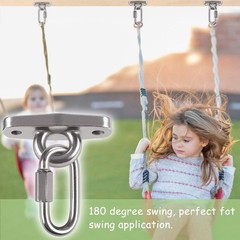 Of2 Heavy Swing Hangers Stainless Steel 304 Rust-Proof Playground Porch Yoga …