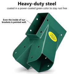 Swing Set Bracket with All Mounting Hardware Middle Bracket