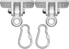 Jungle Gym Kingdom Heavy Duty Swing Hangers Playground Porch Yoga Seat Trapeze