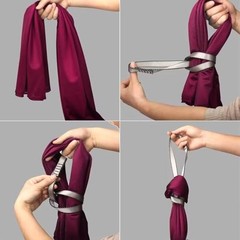2Pcs 40/60CM Yoga Belts Yoga Hammock Strap Sling Daisy Chain O 23.6IN/60CM