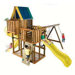 DIY Kodiak Custom Outdoor Playset Hardware Kit with Backyard Swing Set Access…