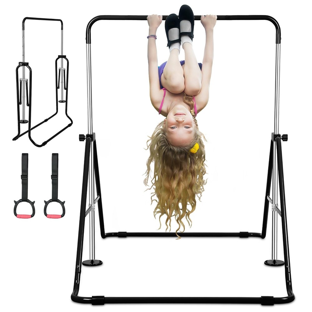 Expandable Gymnastics Bars, Adjustable Height Gymnastic Horizontal Bars | Gym…