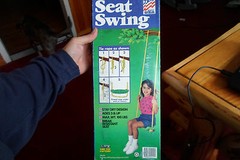 New Vintage Seat Swing with 13 Feet of rope