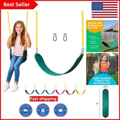 Green Swing for Outdoor Swing Set – Easy Installation & Safe for Kids
