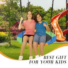 Tree Swings for Kids Outdoor, 40 Inch Diameter 600lb Weight & 3 colors