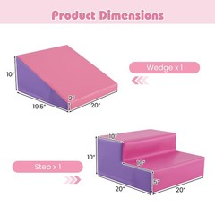 Olakids Climbing Toys for Toddlers, Indoor Baby Foam Climbing Blocks Soft Pla…