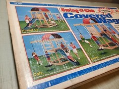 Swing-N-Slide Covered Wagon Do It Yourself Hardware Kit 3 Designs In One NEW