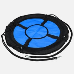 USED 40″ Kids Round PE Rope Tire Saucer Oxford Tree Web Net Swing Nest, 440lbs,