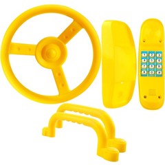 Playground Accessories Swingset Plastic Pirate Ship Steering Wheel Safety Han…