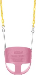 Heavy-Duty High Back Full Bucket Toddler Swing Seat | Coated Chains Fully Ass…