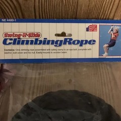 New Swing-N-Slide Climbing Rope – Discontinued Outdoor Gym Slide Play NIP