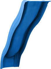 8′ Alpine Wave Slide Plastic Slide Attachment for 4 Foot Deck Heights- for Outdo