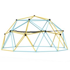 VEVOR Climbing Dome 10FT Geometric Dome Climber with Hammock Swing Jungle Gym