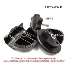 Garden Swing Plastic Fittings (Type 3) to Attach Canopy Frame to Swing Frame