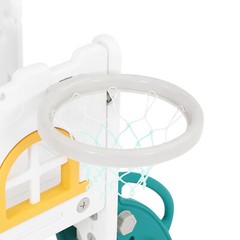 10IN1 Kids Double Slide+Swing Set Toddler Toys Playset Playground Indoor/Outdoor