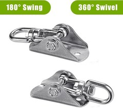 SELEWARE Stainless Steel Swing Silver2 – 360° Hanger ( 2 Pack )