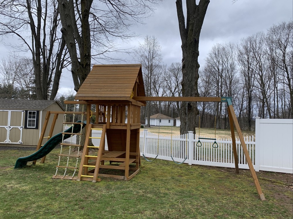 Eastern Jungle Gym Playscape 2 Years Old – Hardly Ever Played On