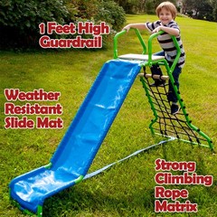 5 Ft Resbaladilla Para Niños De 3 a 6 Años Toboganes Patio Exterior Interior