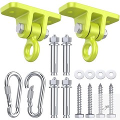 Swing Hangers for Wooden Sets Pack of 2 Heavy Duty Swingset Hardware with Lockin