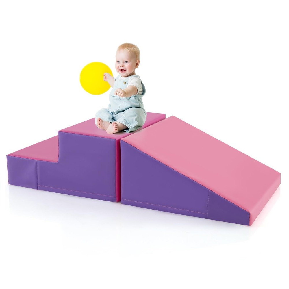 Olakids Climbing Toys for Toddlers, Indoor Baby Foam Climbing Blocks Soft Pla…