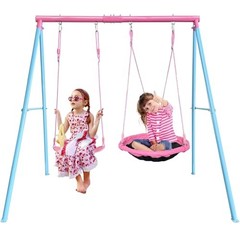 440lb Kids Backyard Swing