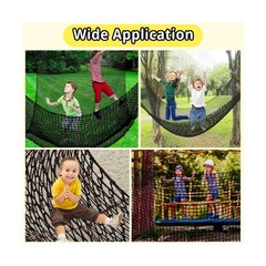 Climbing Cargo Net – 6.5′ x 9.8′, Double Layer Playground Safet… USA FAST SHIP