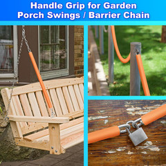 2 Pcs Swing Chain Cover Swing Handle Grip Sleeve for Playground Swingset Accesso
