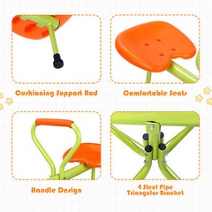 360 Degree Rotation Kids Seesaw Children Outdoor Yard Entertainment Toy Play Set