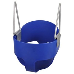 SWING SET STUFF HIGHBACK FULL BUCKET SEAT BLUE toddler playground accessory 0001