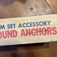 NOS Hedstrom Gym Set Accessory Ground Anchor Kit Anchors Clamps Leg Chains