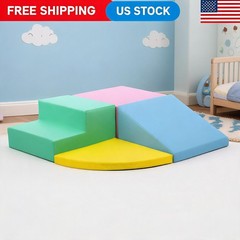 Foam Climbing Blocks for Toddlers and Preschoolers – Soft Climbing Indoor Set