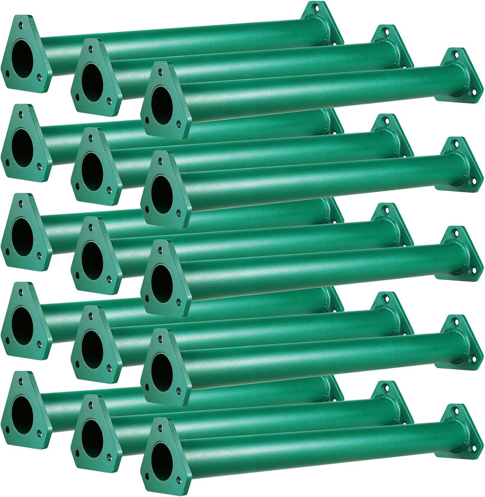 15 Set Metal Monkey Bars Ladder Rungs Set for Backyards Playground and Children