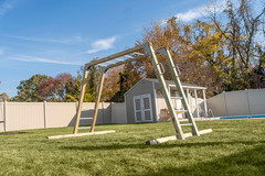 DIY Monkey Bars Kit 12 Pack Heavy Duty and Durable Do It Yourself Uv-Resistan…