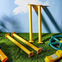 12 Pack Monkey Bars Swing Set Accessories Rods Playset Ladder Rungs Hardware Kit