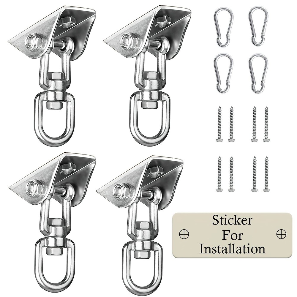 Heavy Duty Swing Hangers for Wooden Sets 2000 LB Capacity Hammock Hanger 360 …