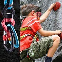 Azarxis Tree Swing Swivel Spinner, 30 kN Rotational Climbing Rope Device, Han…