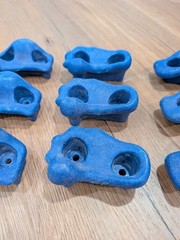 12 Climbing Rock Holds swing set playset playground Jungle Gym backyard Blue