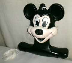 vintage Mickey Mouse Porch Swing excellent condition with new cord