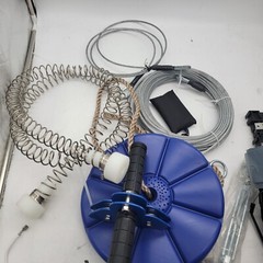 CTSC 110FT Zipline Kit w/ Stainless Steel Spring Brake & Seat Strong OPEN BOX