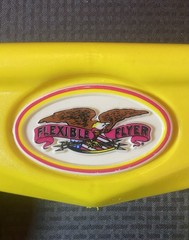 Vintage 1994 Flexible Flyer Trapeze Swing In Box Back Yard Swing Set Accessory