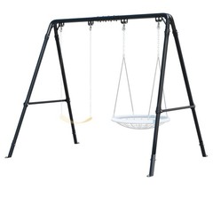Porch Swing Stand – Heavy Duty Porch Swing Frame Outdoor with Adjustable Heig…