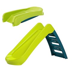 Fun N Fold Slide for Kids – Indoor or Outdoor Playset with Wide Steps and Smo…