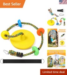 ASTM Approved Kids Climbing Rope Swing with Easy Installation & Accessories