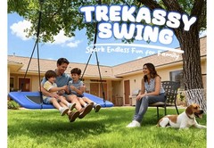 Tree Swing Heavy Duty 60″ Extra Large Rectangle 700lb Capacity Waterproof Family